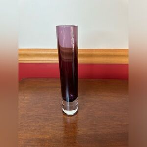 Purple Narrow Vase